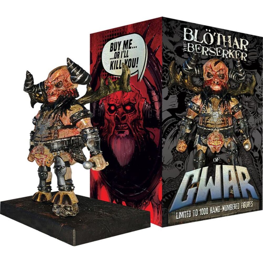 GWAR - GWAR - Limited Edition Bobblehead - Blothar the Beserker COLLECTIBLES